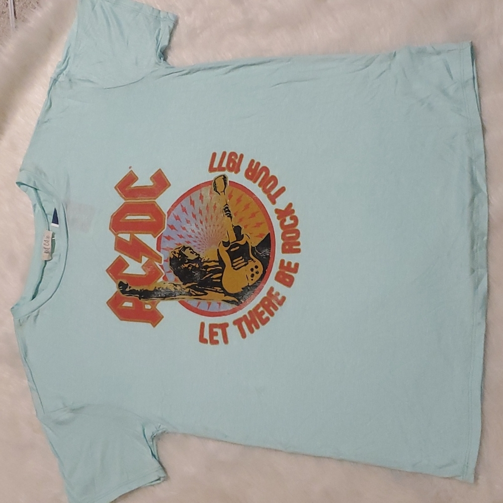 AC/DC 1977 TOUR West Coast/T-Shirt Size S